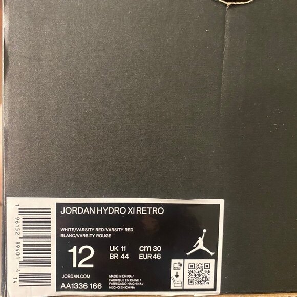 Men's 12 (US) Jordan Hydro XI Retro Slides - Picture 2 of 4